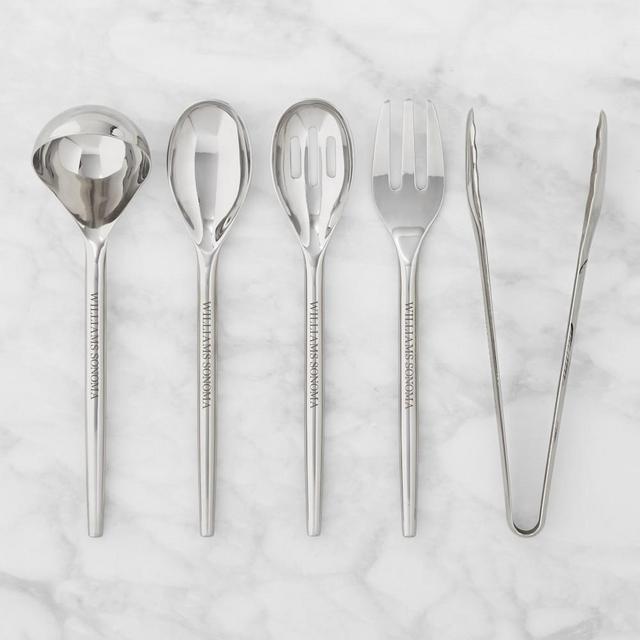 Williams Sonoma Stainless Steel Serve Utensils, Set of 5