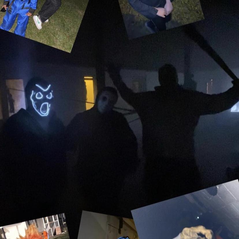 2021. The time that we created the 1st ever Halloween Haunted House  🎃. The children had a ball…. The adults too