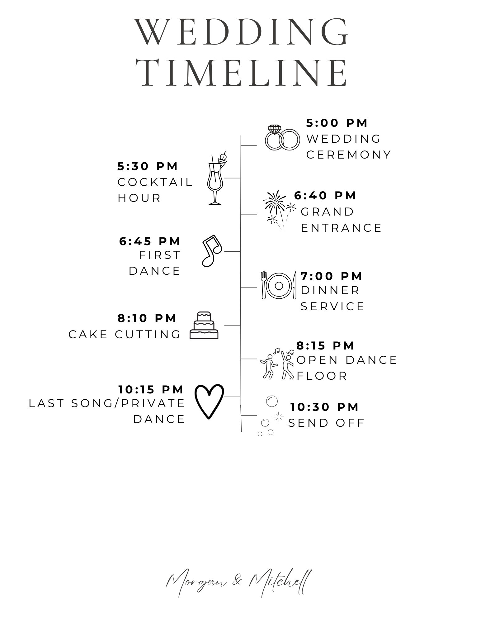 The Wedding Website of Morgan Hanson and Mitchell Morgan