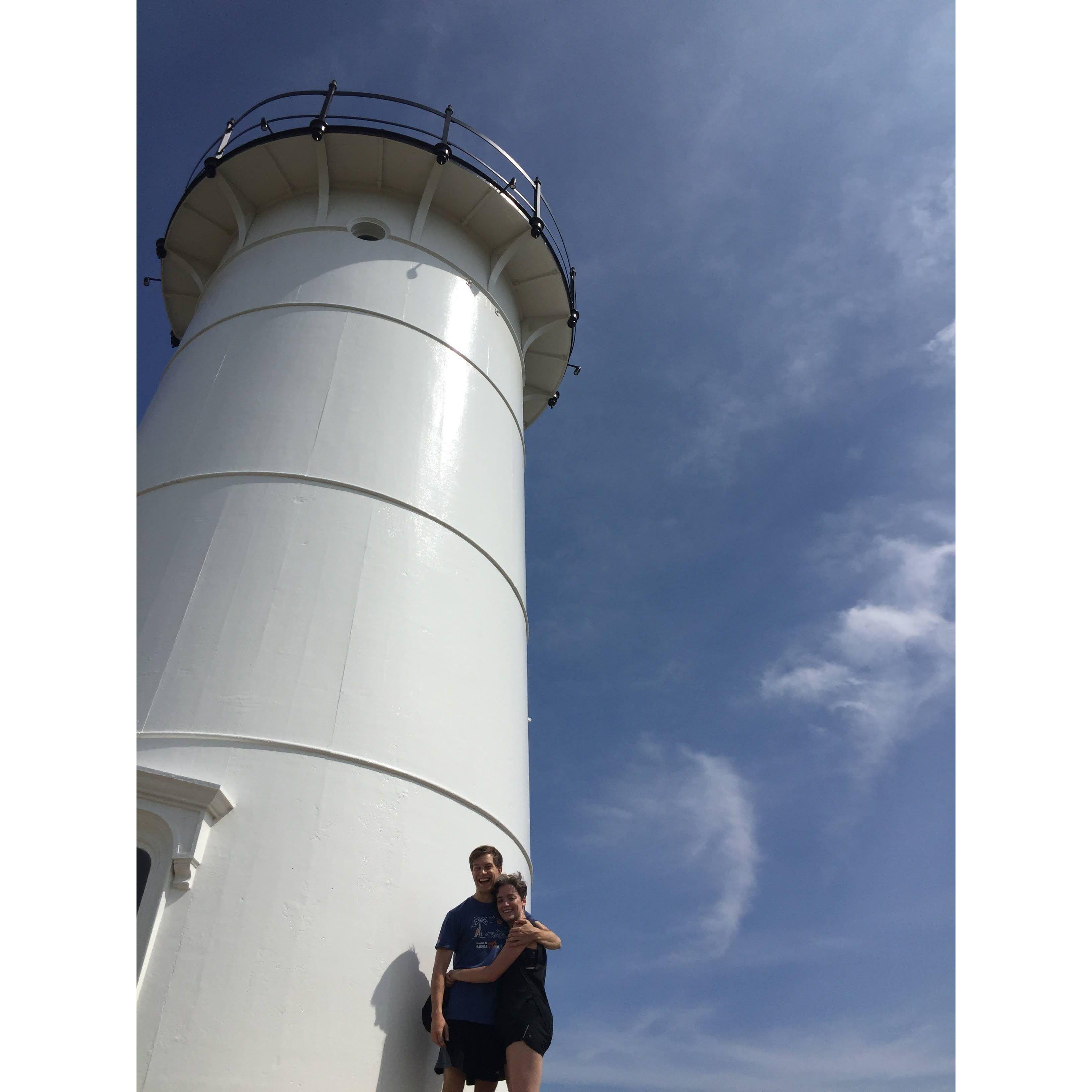 Nobska Lighthouse in Falmouth - July 2018