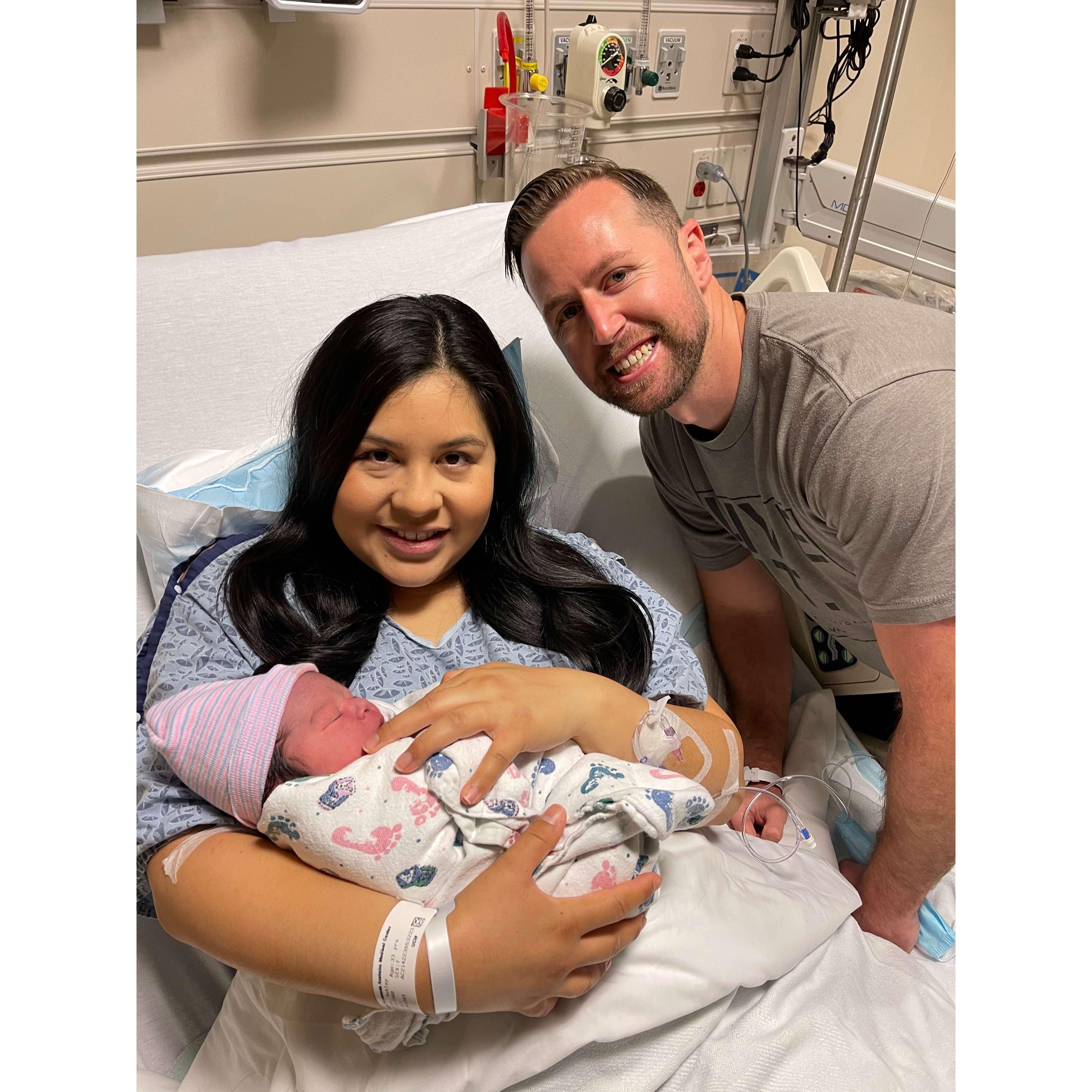 The day that changed our lives forever, our precious baby boy was born. 