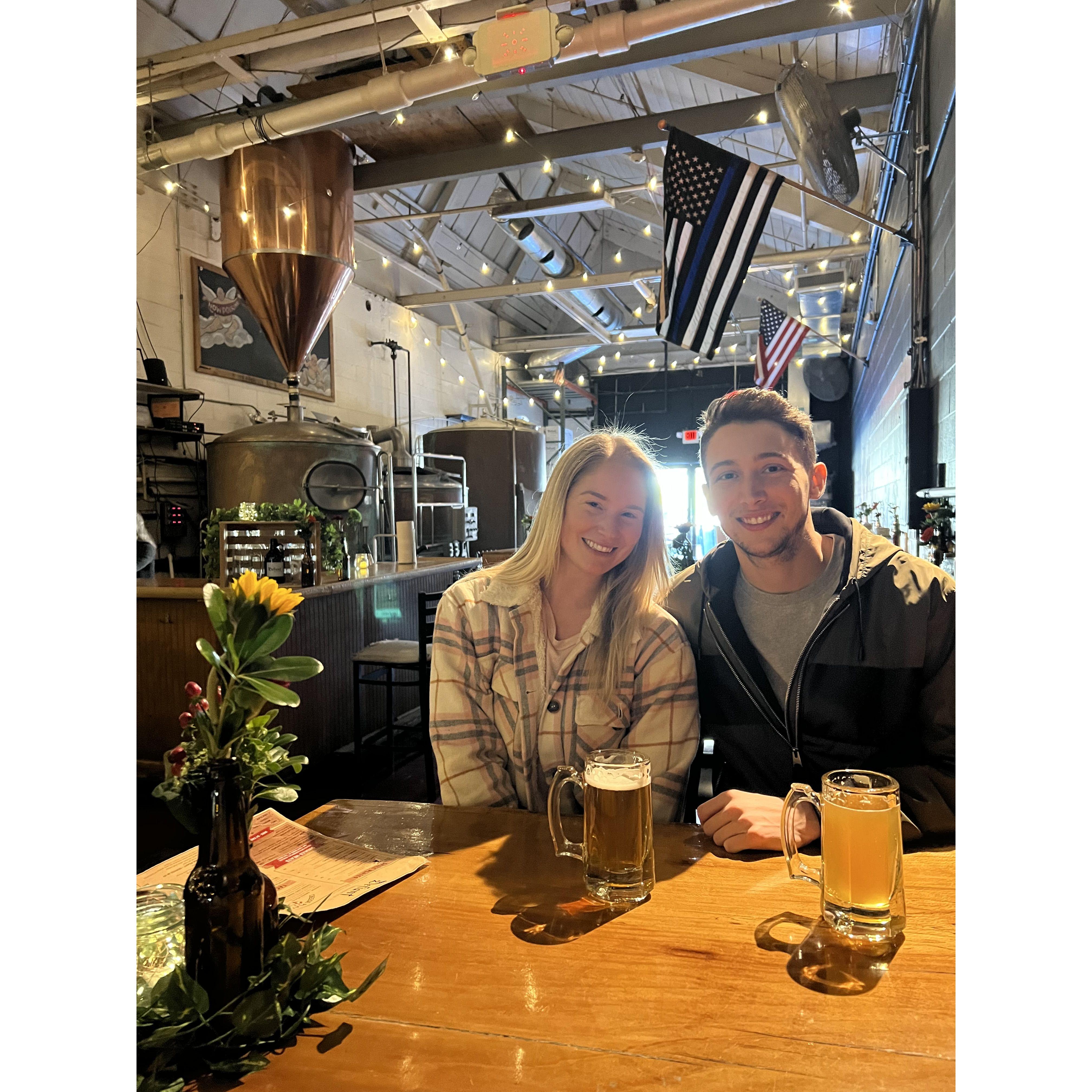 We love a good brewery outing!