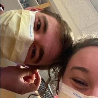 Our first picture together.