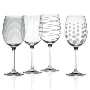 Wine Glasses, (Set of 4)