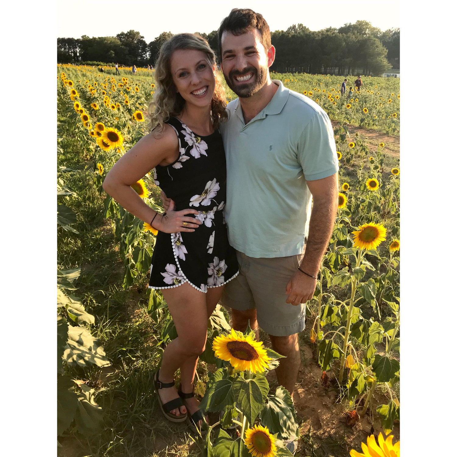 Our first date! Patrick surprised me with little date spots he had picked all over downtown Raleigh. This was our first stop.