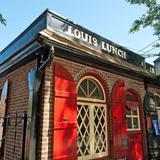 Grab a burger at Louis' Lunch