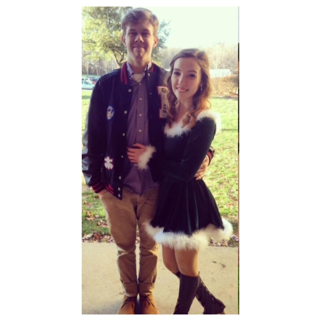 Our very first picture together back in 2015.. we were babies!!