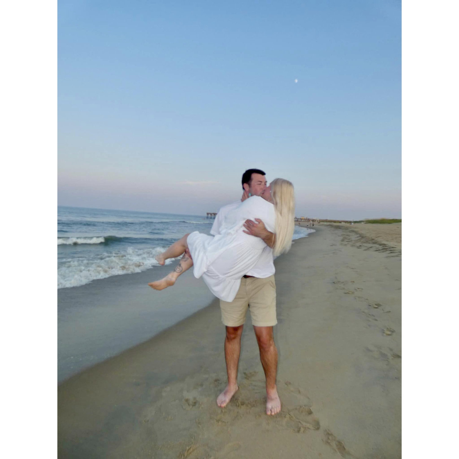 Proposal night at VA beach July 13, 2024