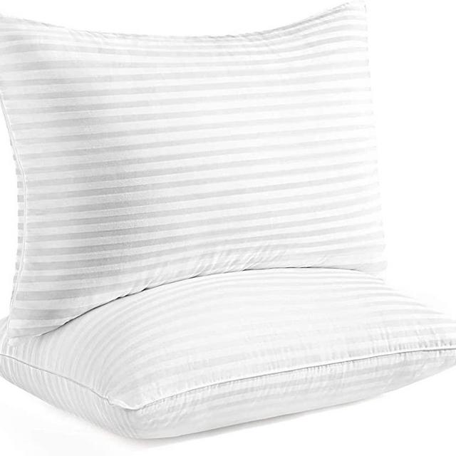 SUMITU Hotel Pillows for Sleeping 2 Pack Standard Size 20 x 26 Inches, Hypoallergenic Pillow for Side and Back Sleeper, Soft Bed Gel Pillows Set of 2, Down Alternative Cooling Pillow