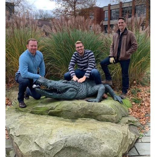 Brendan, Dan and Dan back in Allgehany.