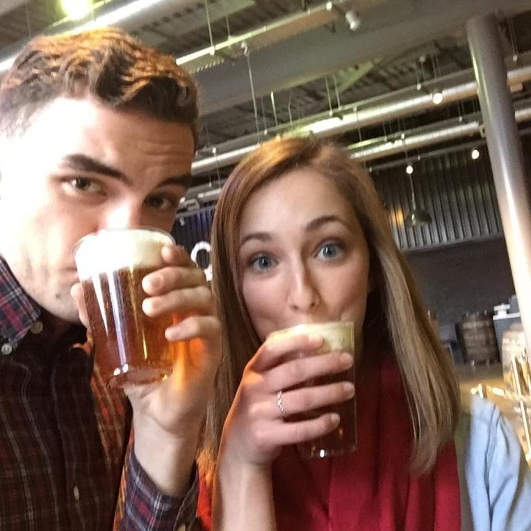 April 2016 // Harry Potter Studios // We took a day trip to London from Harlaxton for one of our first dates! We had to get some butter beer of course!