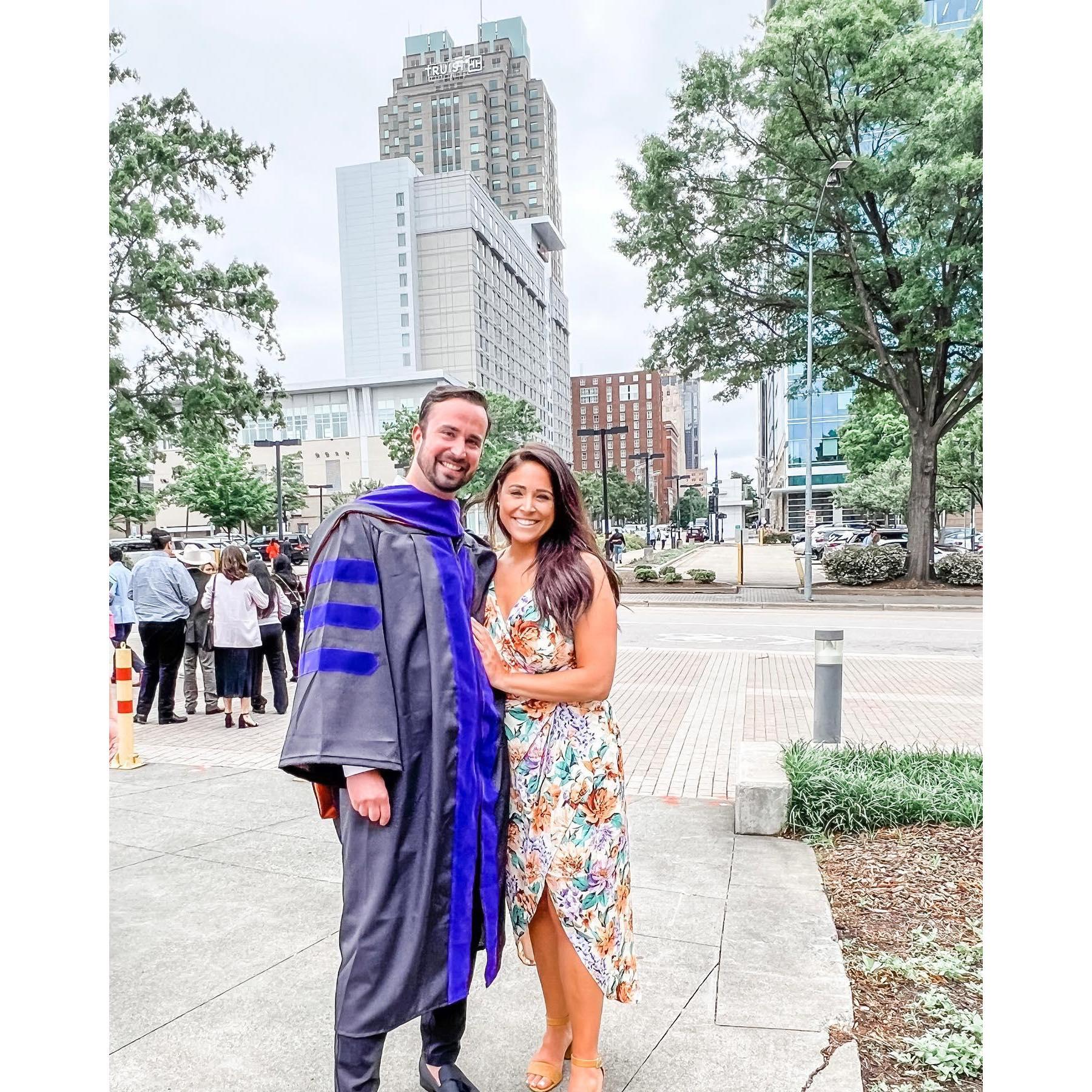 Lloyd's graduation from Law School (and the first time our families met)