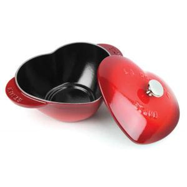 Staub 1.75 QT Heart Cocotte