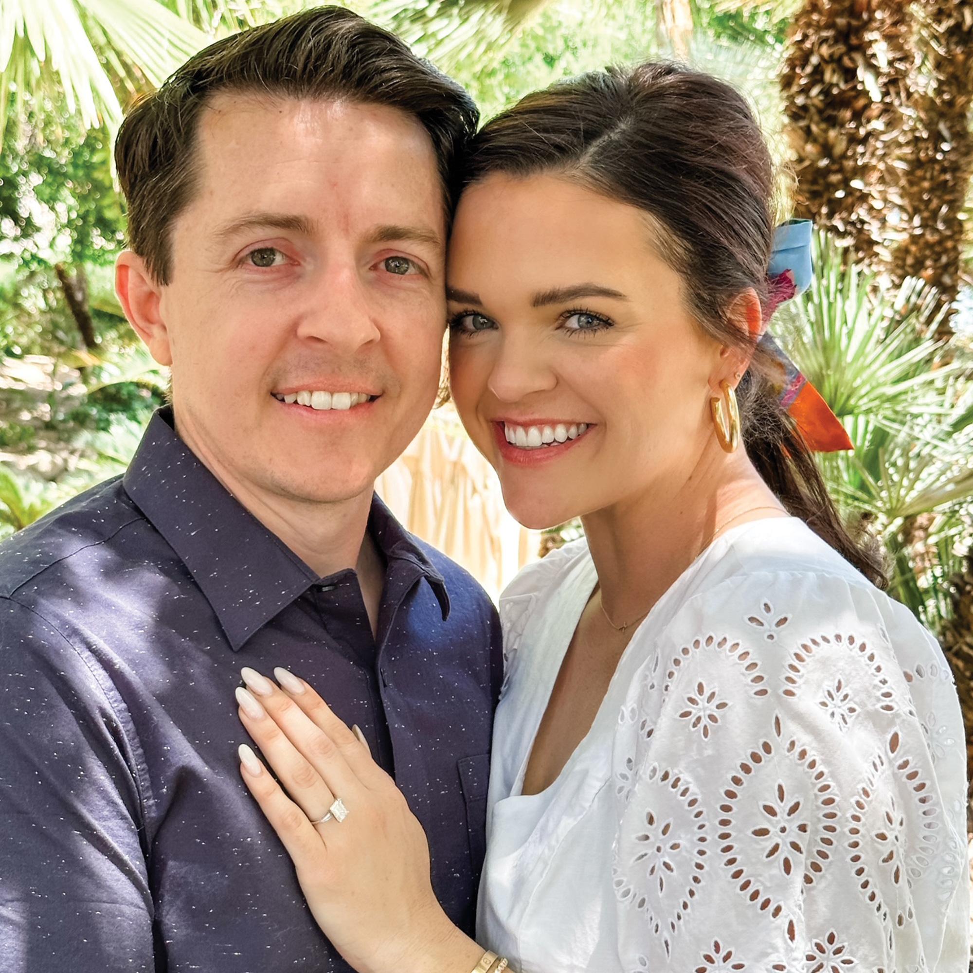 Celebratory brunch after our engagement!