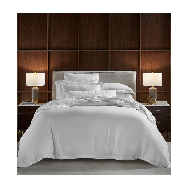 CLOSEOUT! Hotel Collection Linen/Modal Blend 3-Pc. Duvet Cover Set, Full/Queen, Exclusively at Macy’s