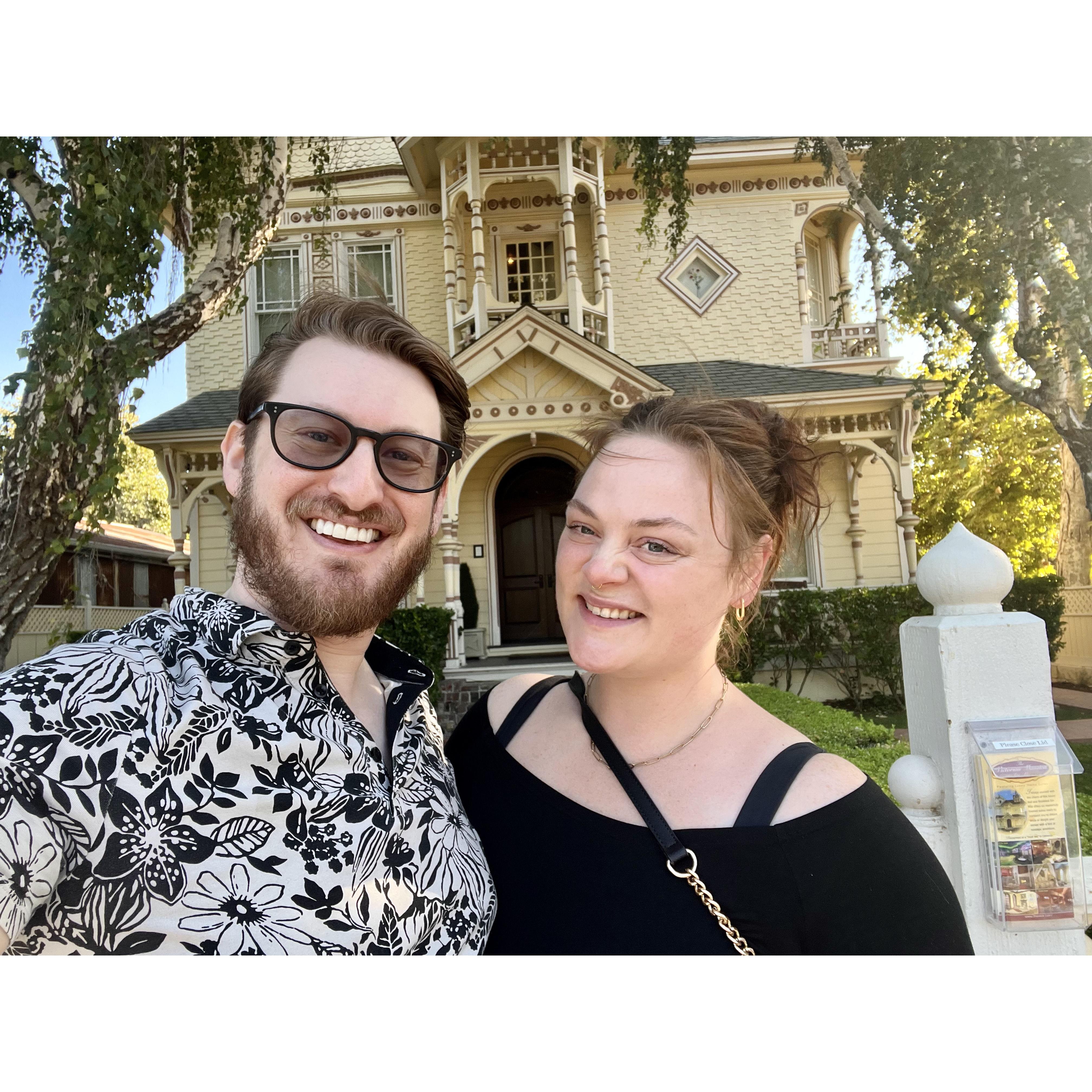 The Victorian Mansion at Los Alamos.
