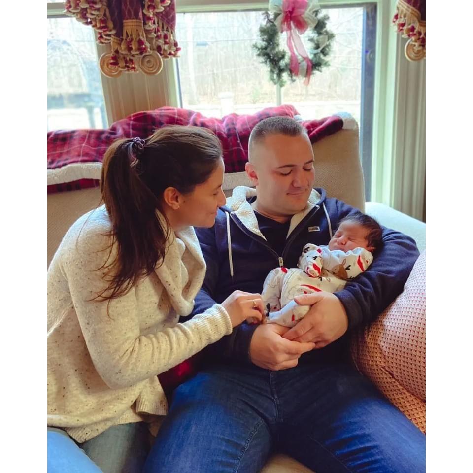 Meeting our little nephew J.J. So adorable.