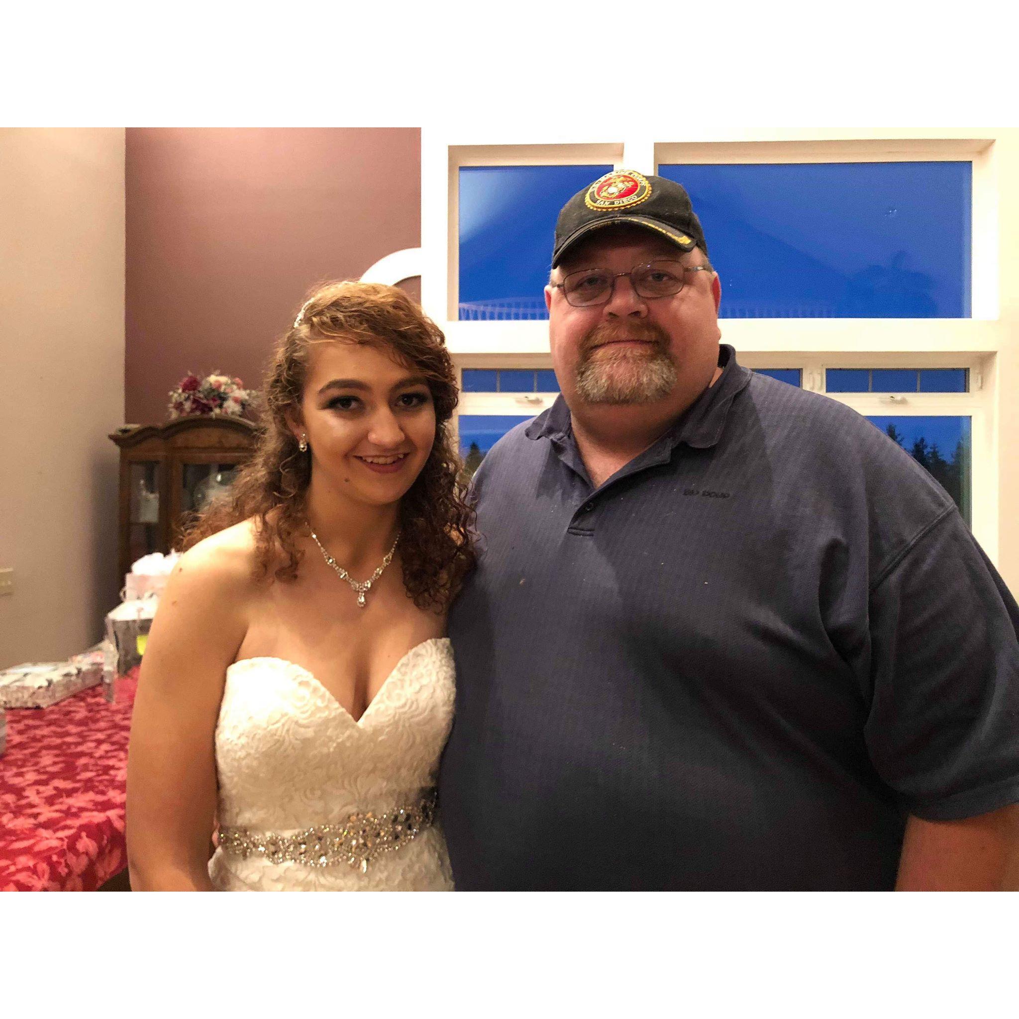 Daddy's little princess all grown up