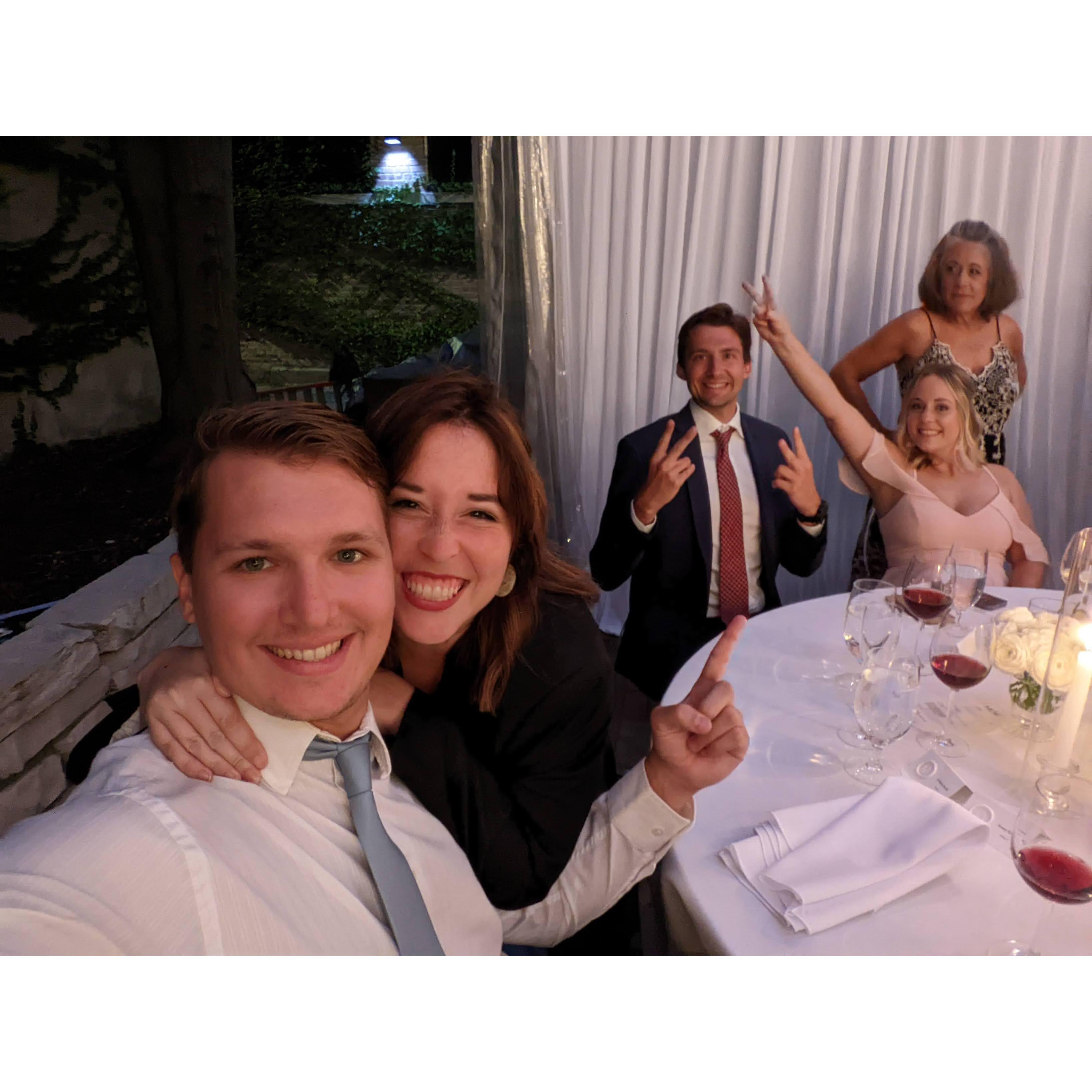 Kasey got to see Audrey with both her sisters for the first time at her cousin Geena's wedding.