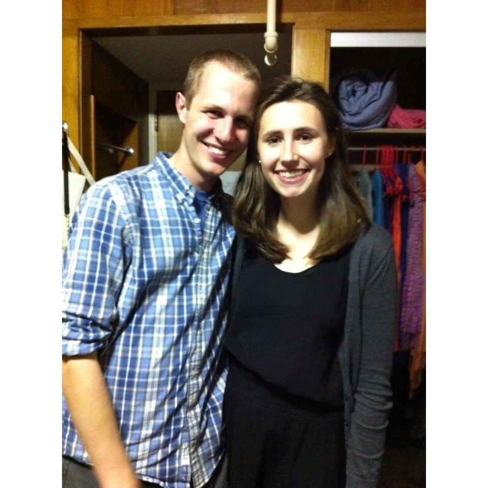 Tyler visiting Bates for the weekend (2013)