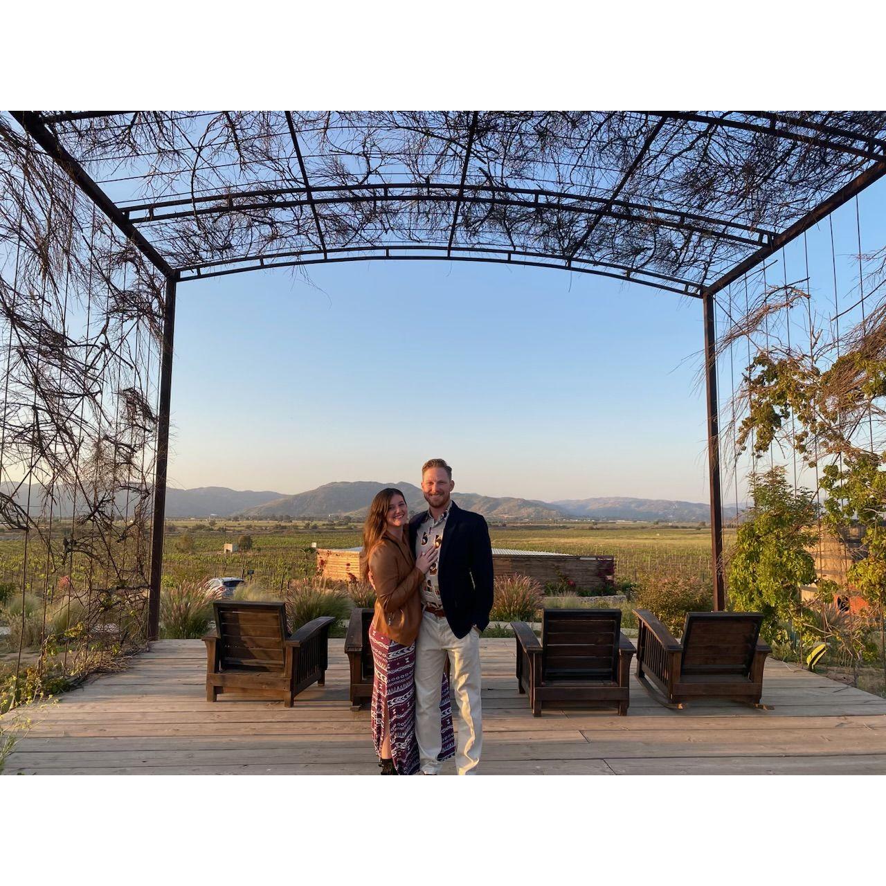 Valle de Guadalupe, Mexico - April 2023