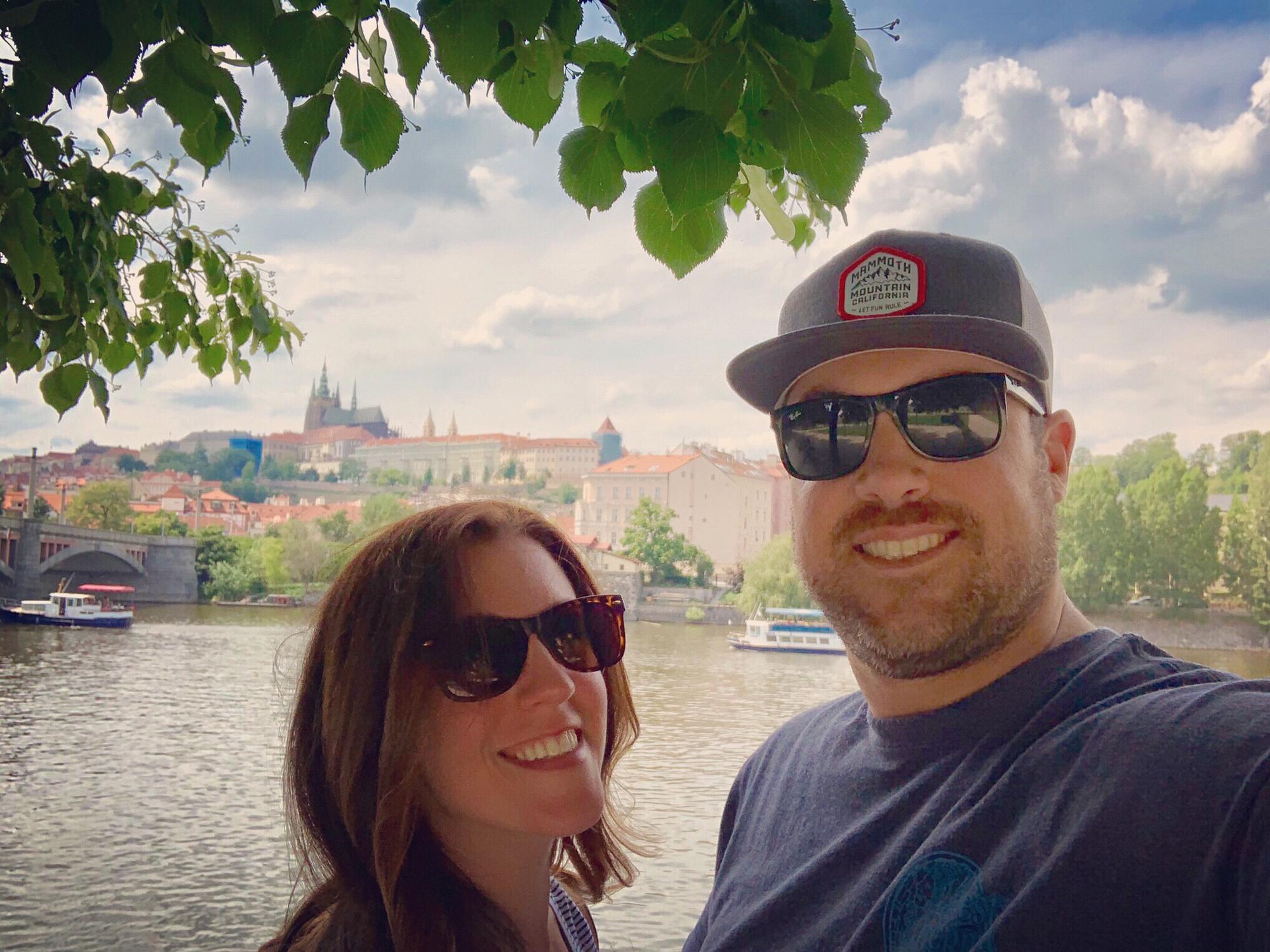 Vltava River in Prague, Czech Republic