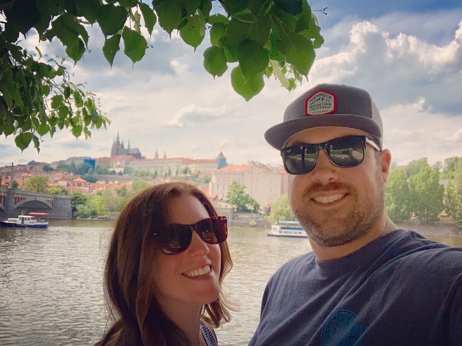 Vltava River in Prague, Czech Republic