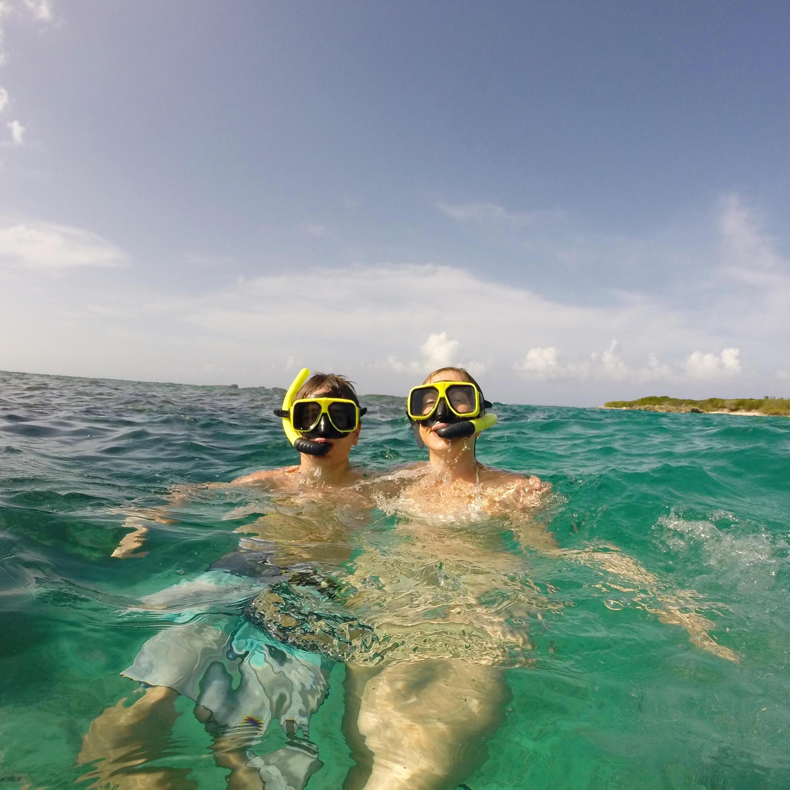Snorkling in Fajardo, Puerto Rico