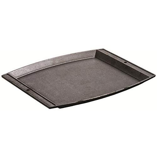 Lodge Seasoned Cast Iron Rectangular Griddle - 15 x 12.25 Inches. Jumbo Chef’s Serving Platter