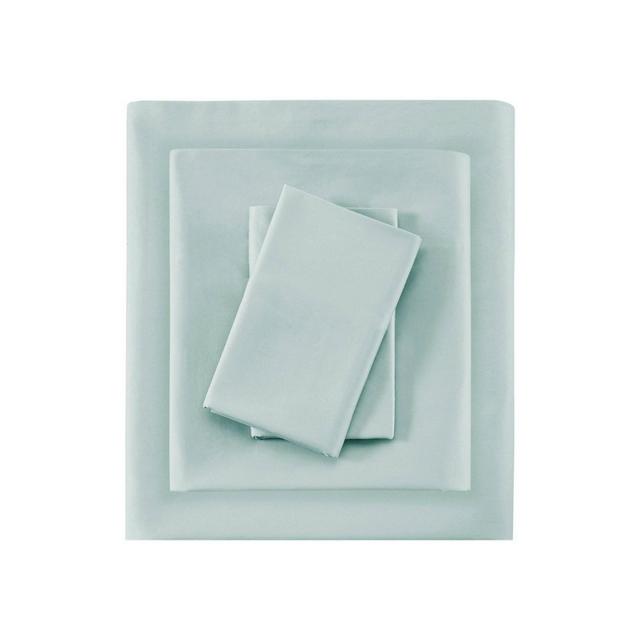 Liquid Cotton Sheet Set (Queen)Seafoam