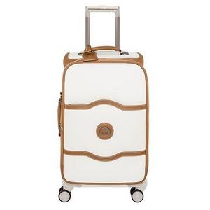 Delsey Luggage Chatelet Softside 21-Inch 4-Wheel Spinner in Champagne