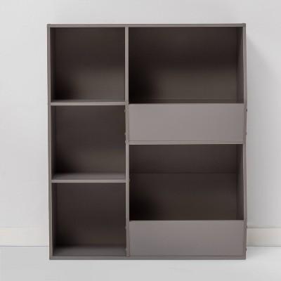 Cube Bookshelf with Potato Bins - Room Essentials™