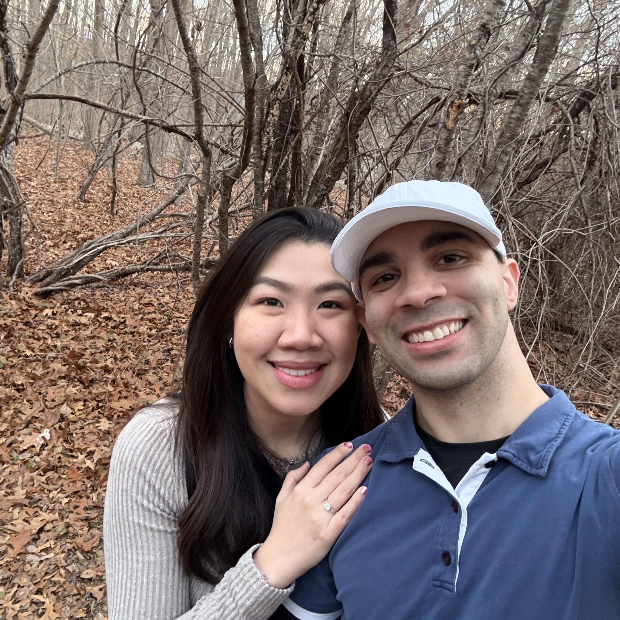 The day that Eunice said "yes" to Anthony! :)