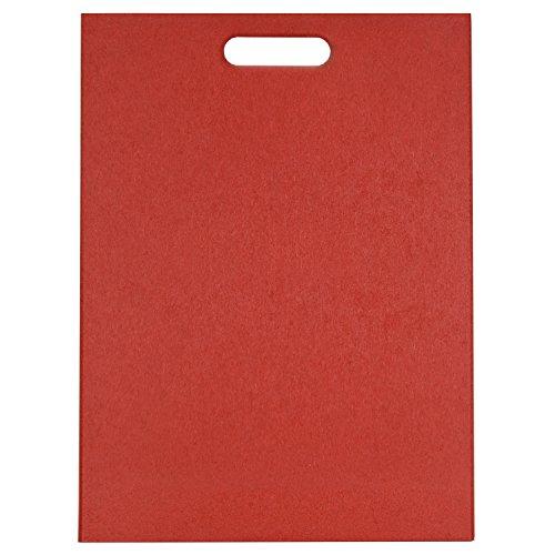 Architec KDECOFLX16 6417158 EcoSmart Cutting Board, 12" by 16", Recycled Plastic and Flax Husk, Made in The USA, Red PolyFlax