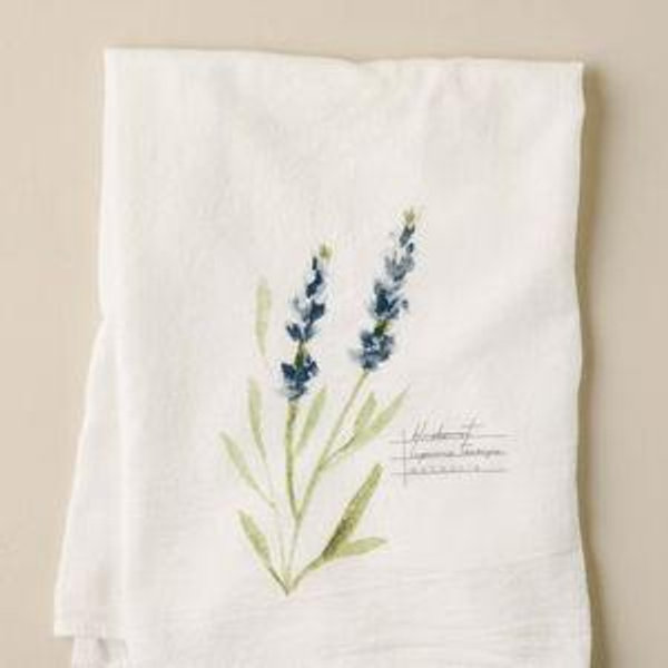 Magnolia Bluebonnet Tea Towel