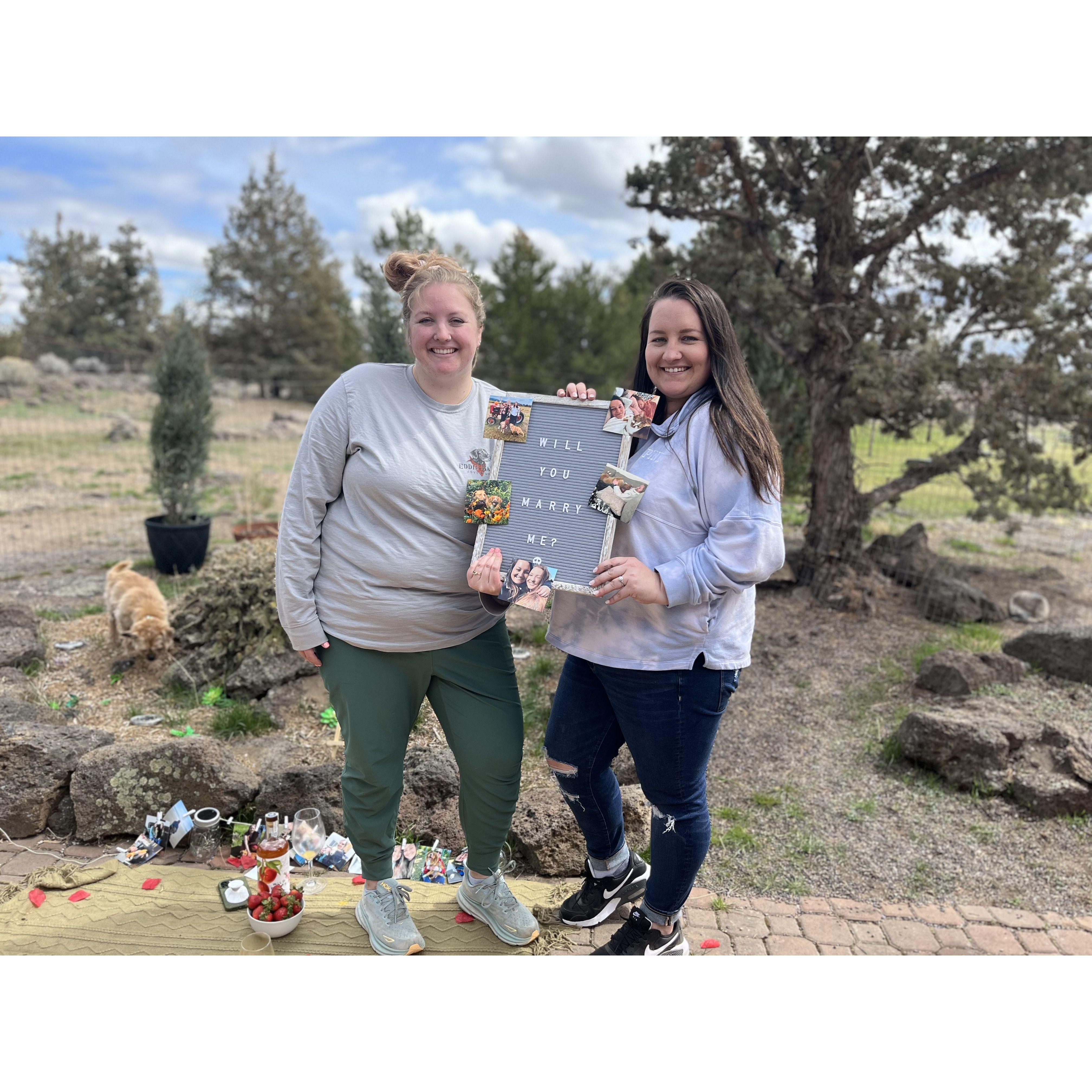 When Carly said "Yes"