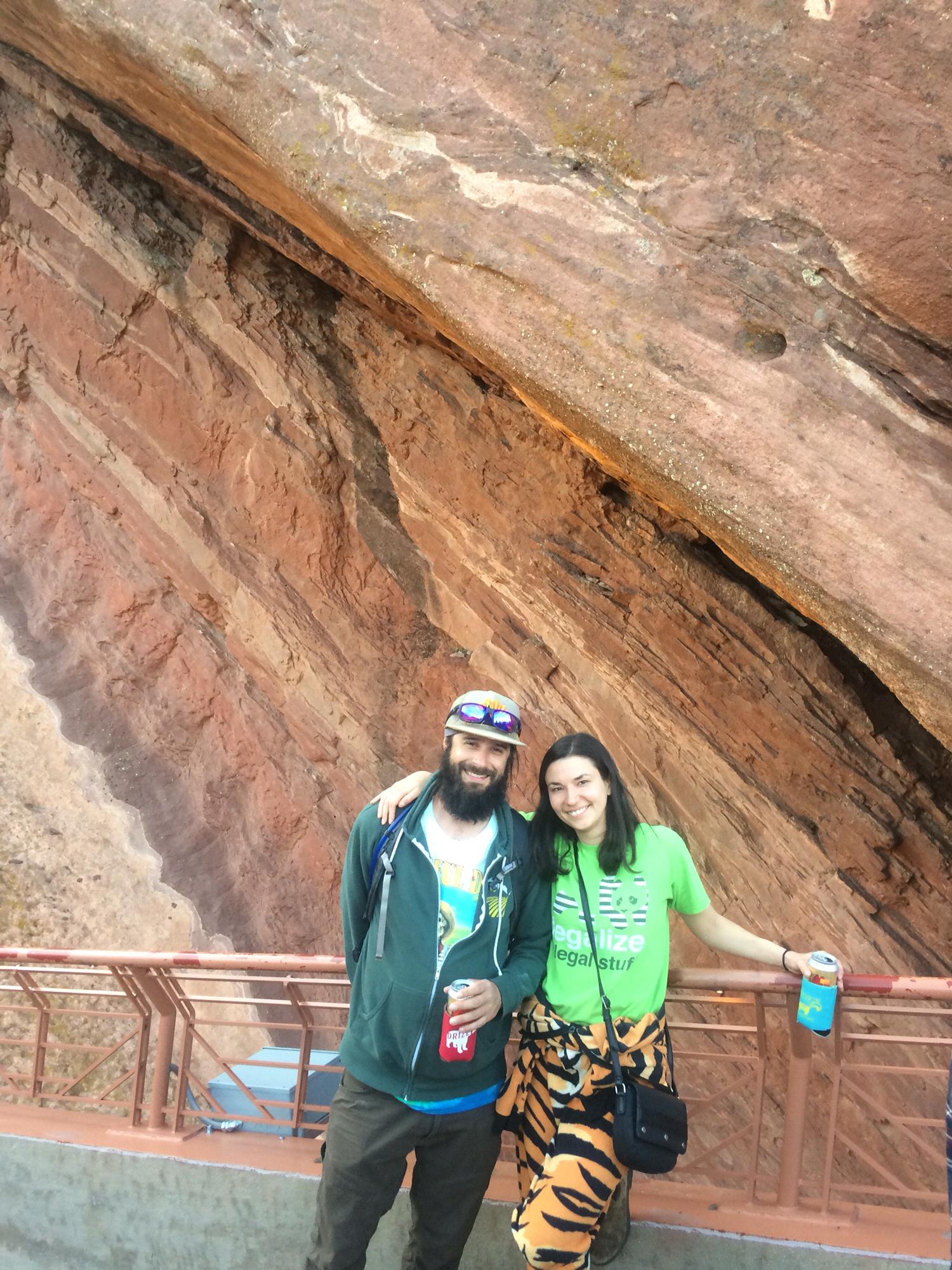 One of our many fun trips to Red Rocks!