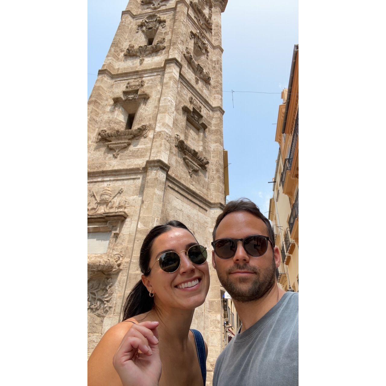 sam showing remy around spain