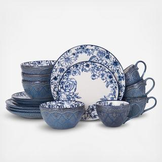 Gabriela 16-Piece Dinnerware Set, Service for 4