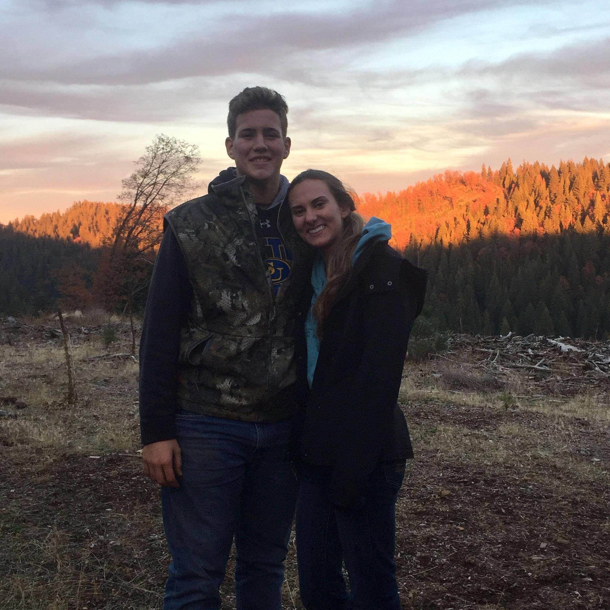 The day Wyatt asked Sharon to be his girlfriend, November 25, 2017