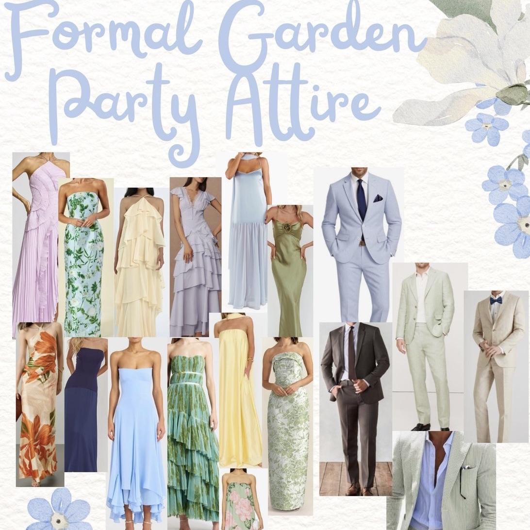 Bright Pastels and patterns are encouraged!