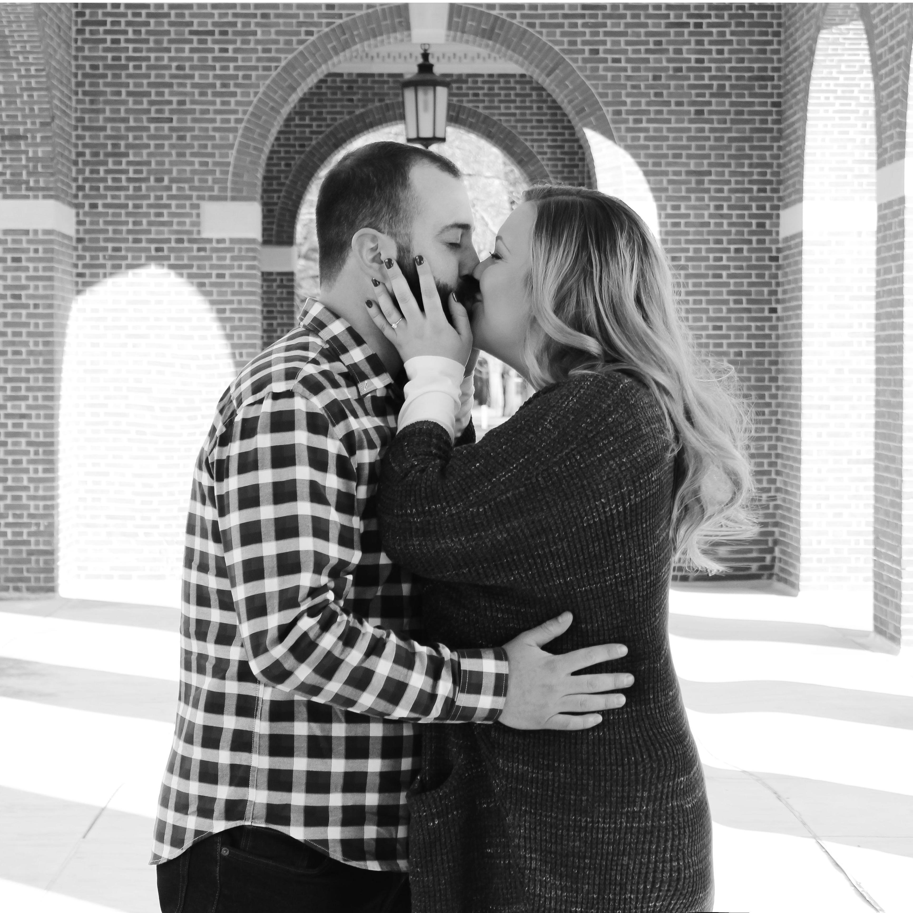 Engagement shoot at Hall of Springs!