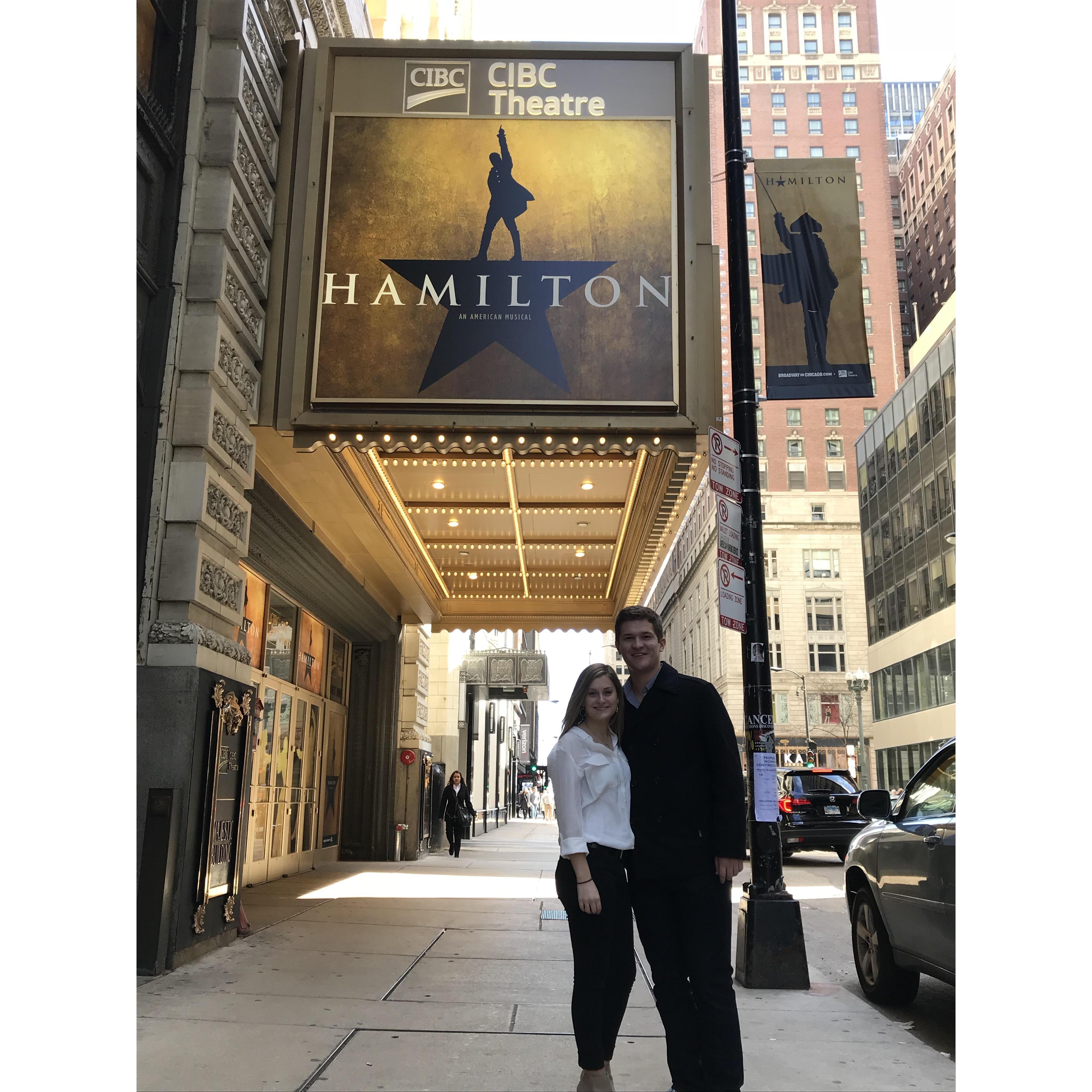 Hamilton Round 1 in Chicago