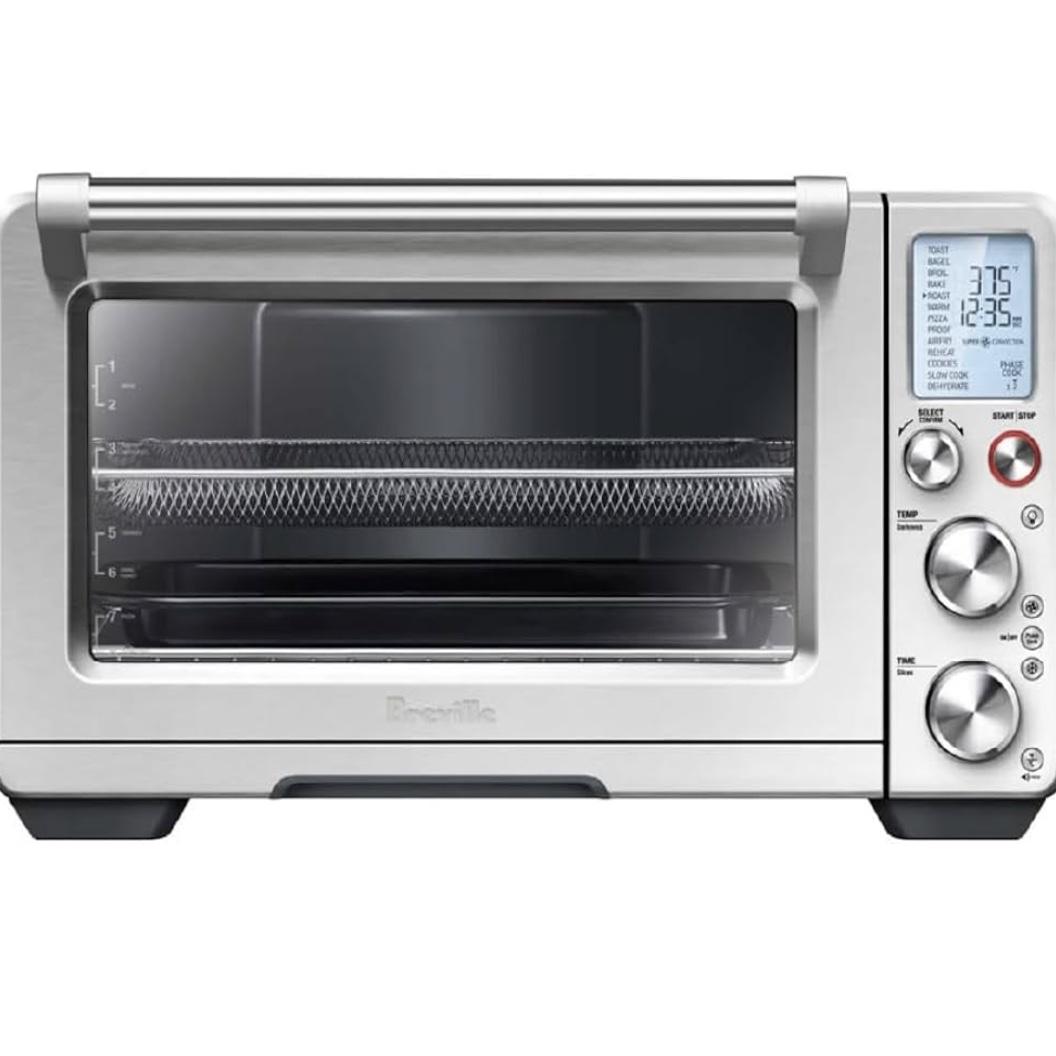 Breville BOV900BSS Smart Oven Air Fryer Pro and Convection Oven, Brushed Stainless Steel