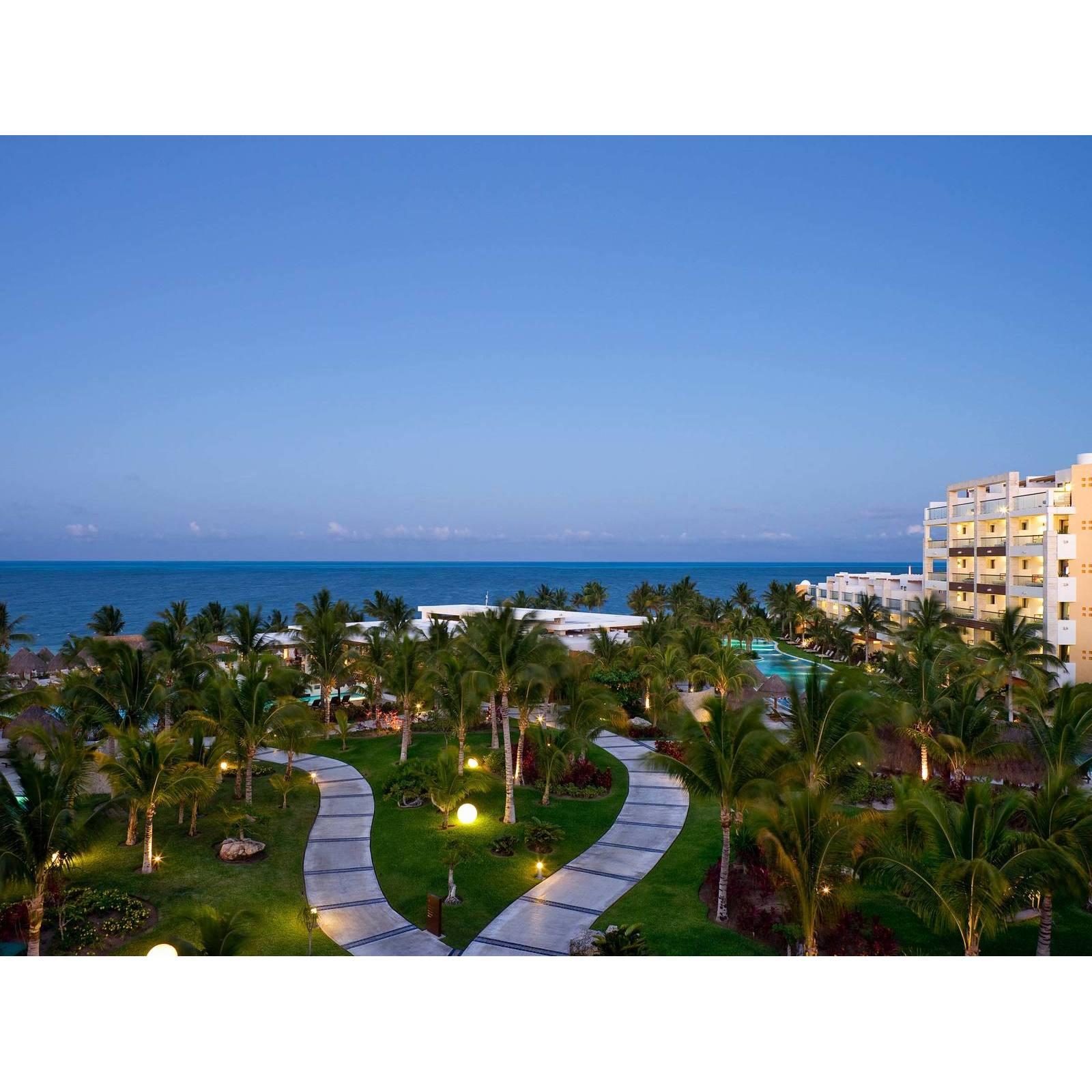 Excellence Playa Mujeres at Night