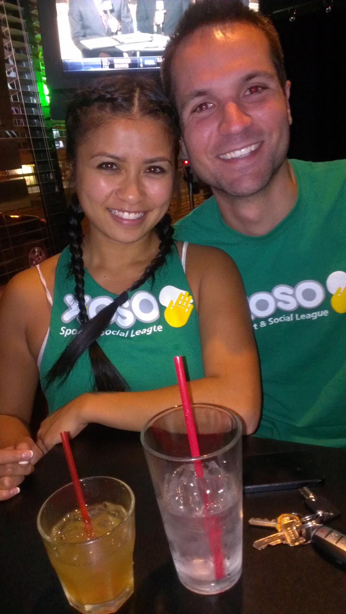 Our very first photo as a couple!!!