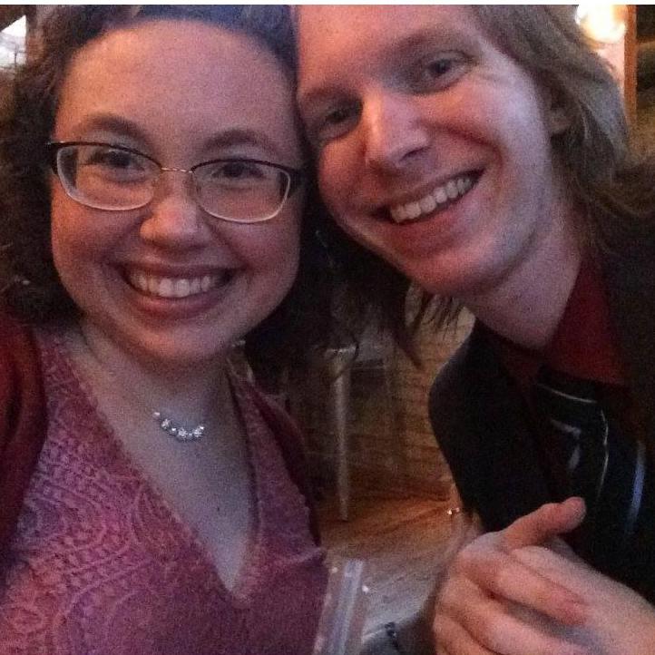 Celebrating the wedding of two of our friends.