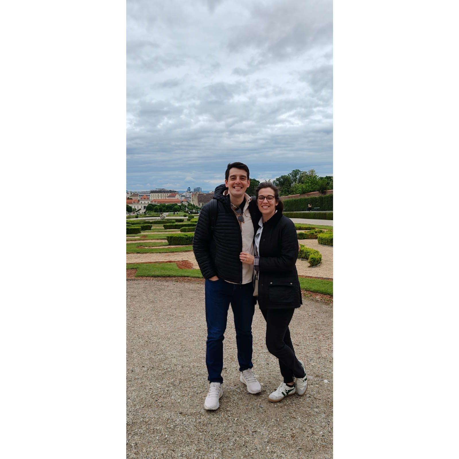 Belvedere Palace, Vienna, Austria May 2025