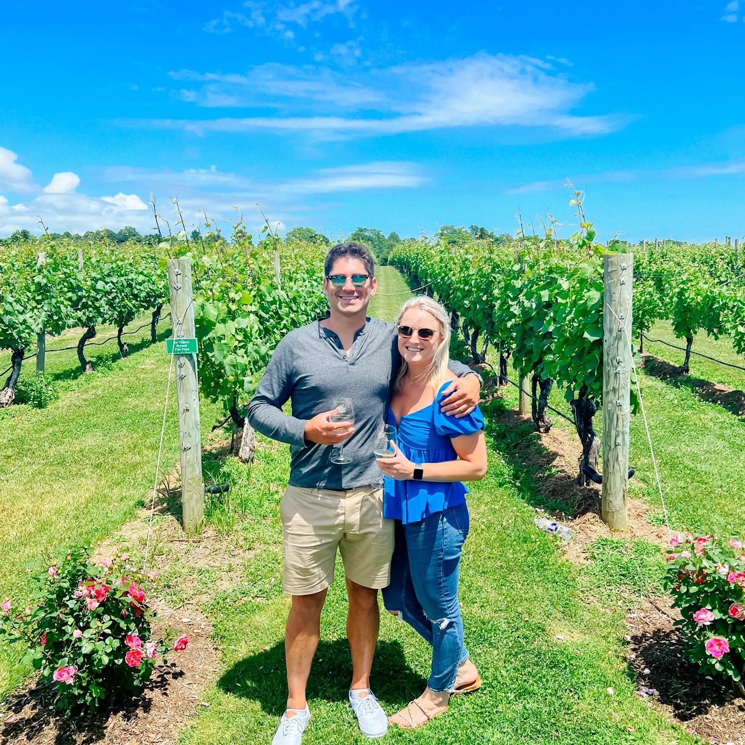 Out East at the wineries