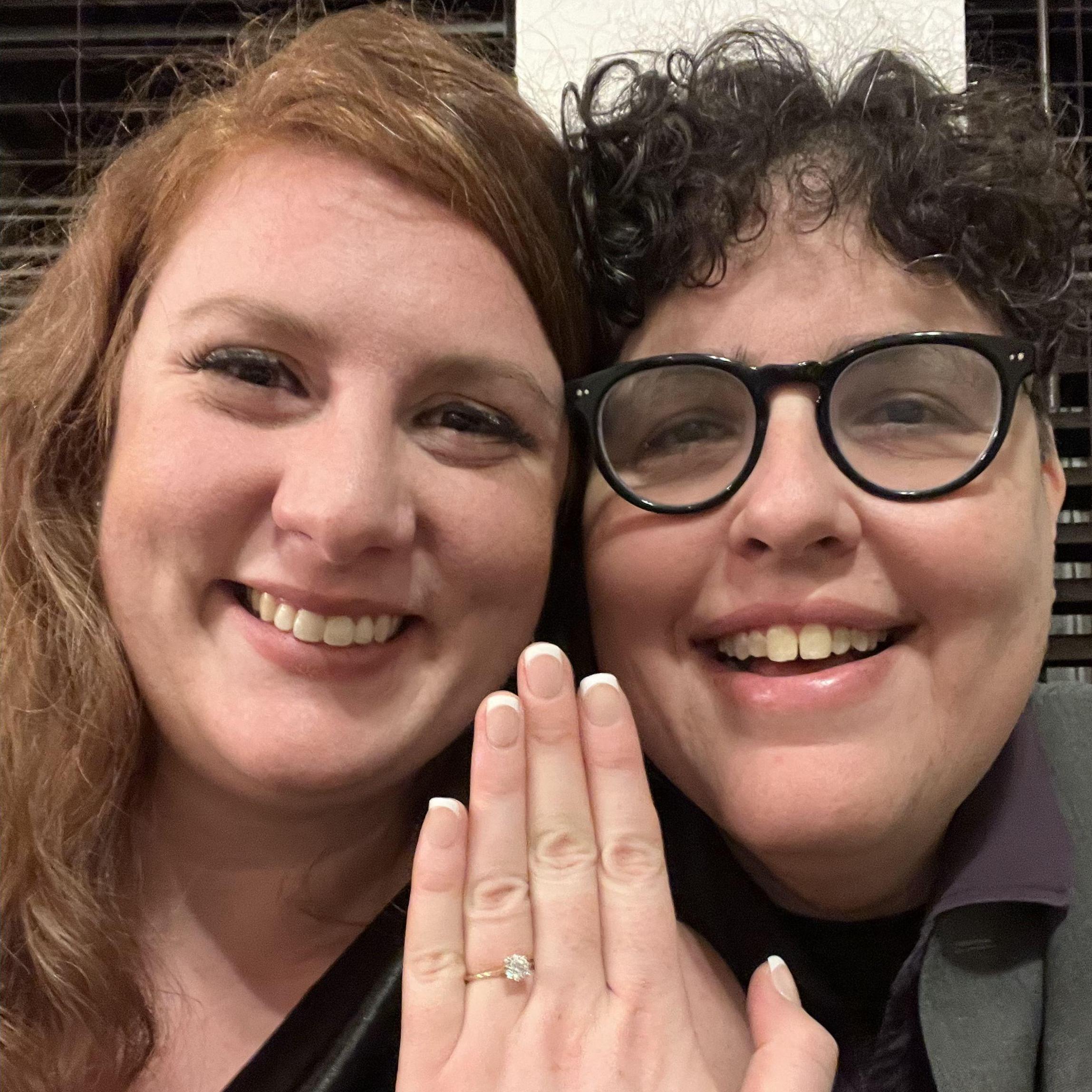 She said yes!